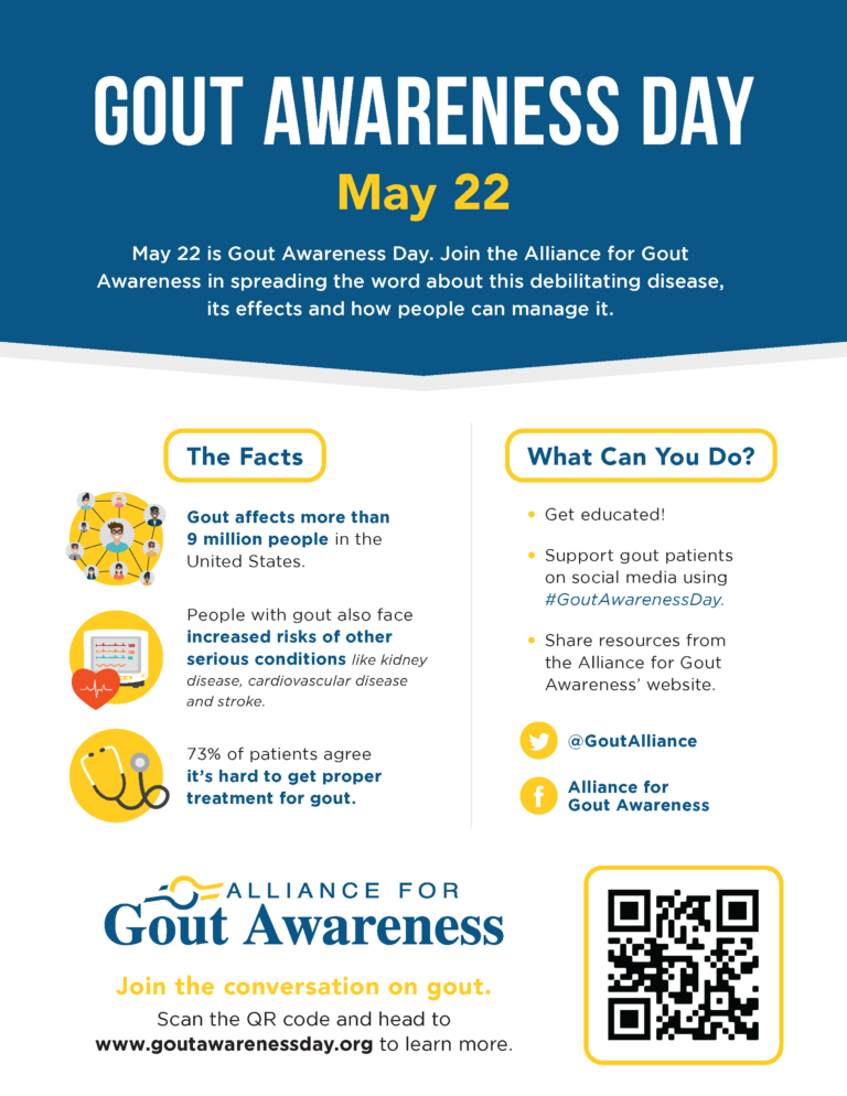 Gout Awareness Day Alliance For Gout Awareness