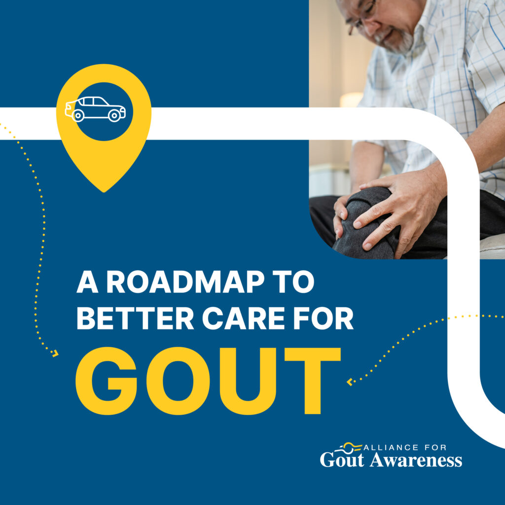 A Roadmap To Better Care For Gout Alliance For Gout Awareness   AGA 112923 Gout Roadmap Map Social Posts 1 Square 1024x1024 